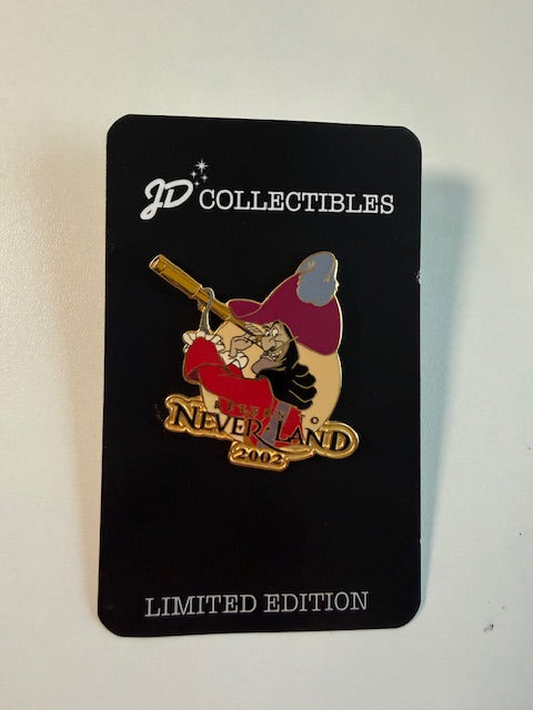 Captain Hook Neverland LE 100 Auctions Disney Pin
