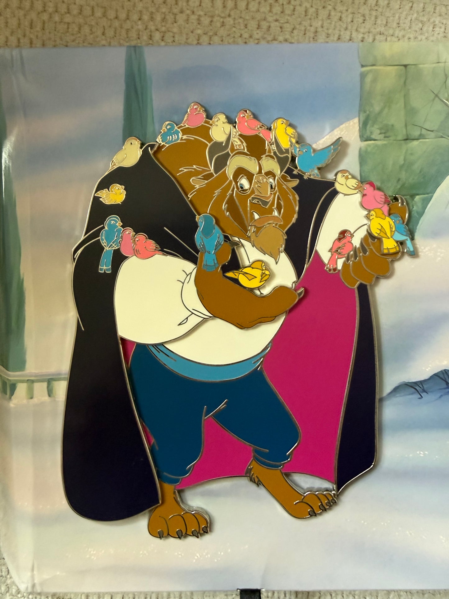 Beast Jumbo WDI LE 250 Disney Pin