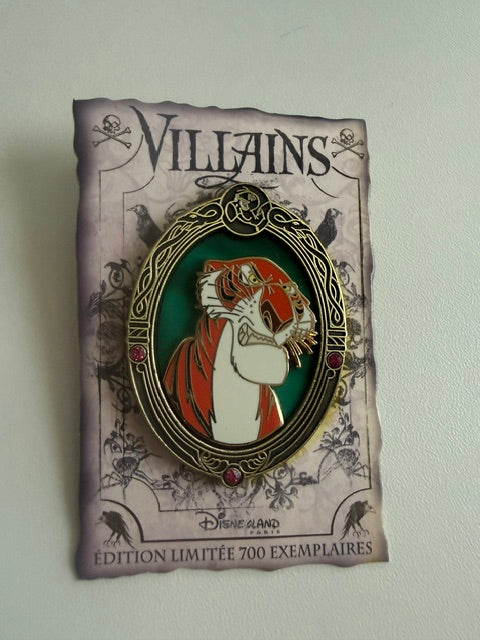 Shere Khan Paris Villain LE 700 Disney Pin