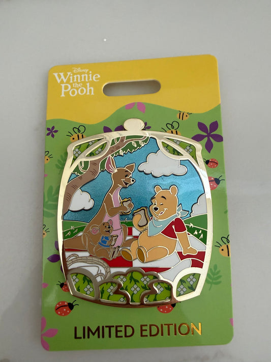 Pooh Kanga Roo Summer Season #2 WDI LE 300 Disney Pins