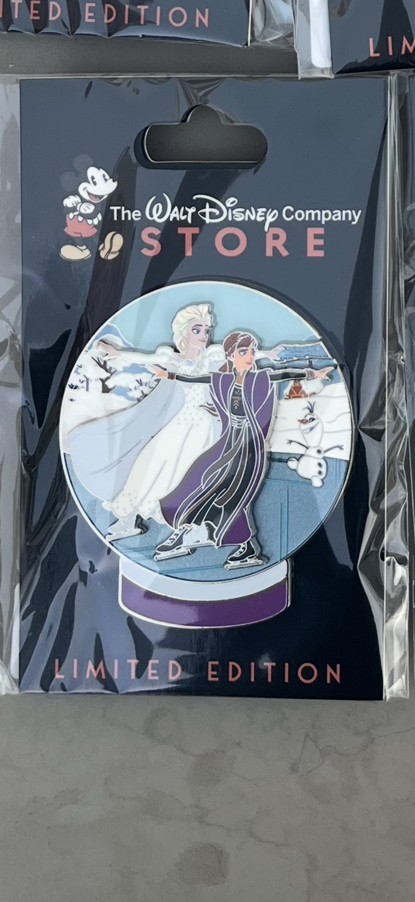 Winter Memories DEC LE 400 Anna Elsa Disney Pin