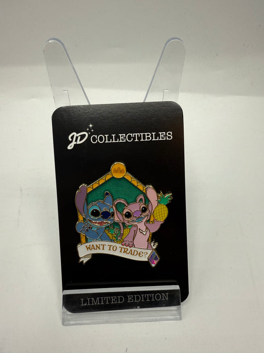Stitch Angel Want to Trade WDW LE 420 Disney Pin