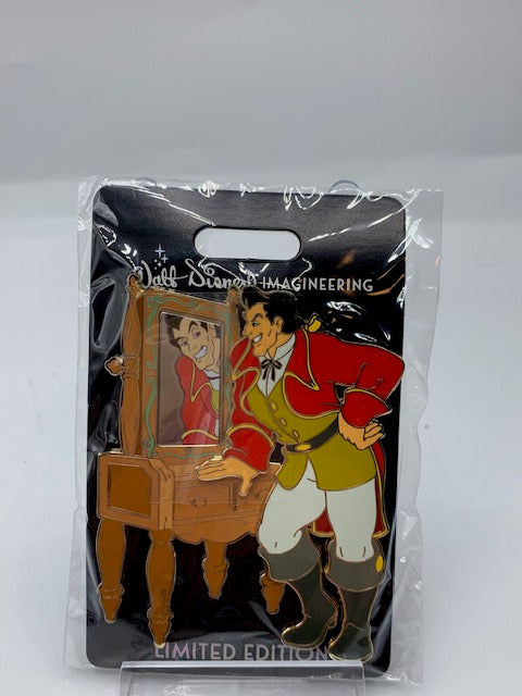 Gaston Vanity WDI LE 300 Disney Pin