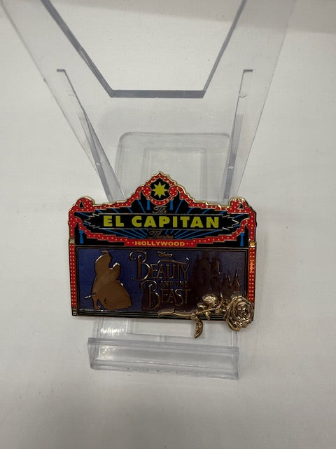 Beauty and the Beast Marquee DSSH LE 300 Disney Pin