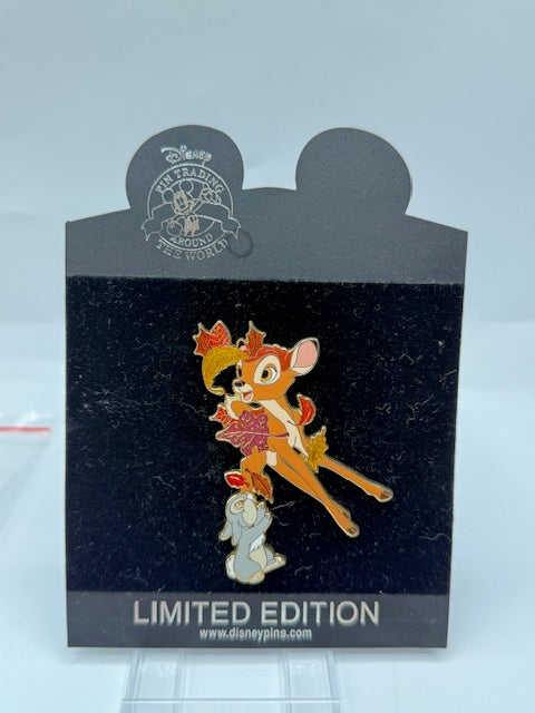 Bambi Thumper Shopping LE 300 Fall Leafs Pin
