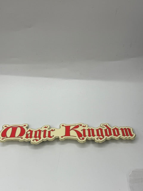 Magic Kingdom Sign LE 100 Frame Set Pin