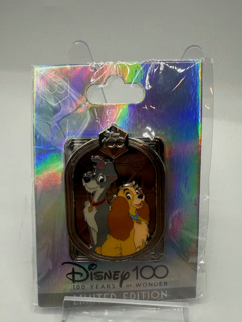 Lady Tramp DEC LE 400 100 Year Disney Pin