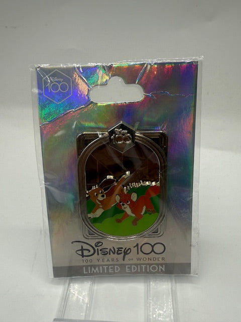 Fox Hound Todd Copper DEC LE 400 100 Year Disney Pin
