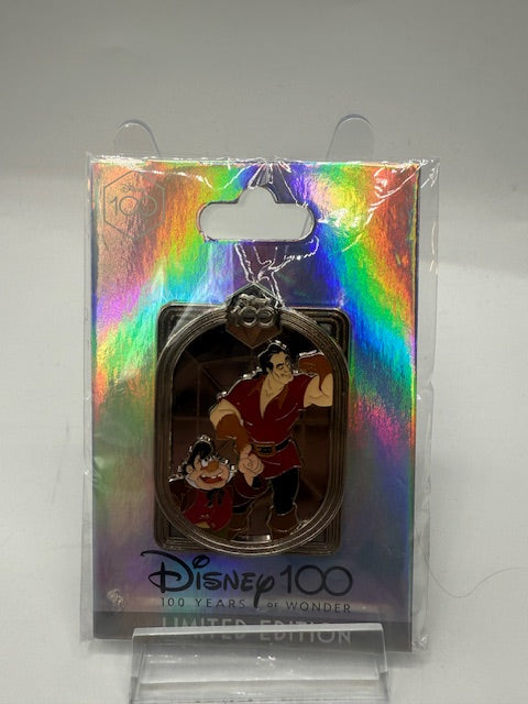 Gaston DEC LE 400 100 Year Disney Pin