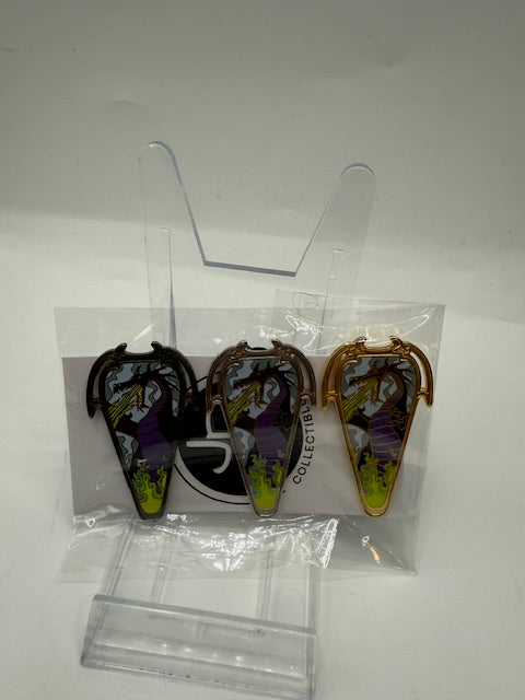 Maleficent Auctions LE 500 AP Set Black Silver Gold LE 4