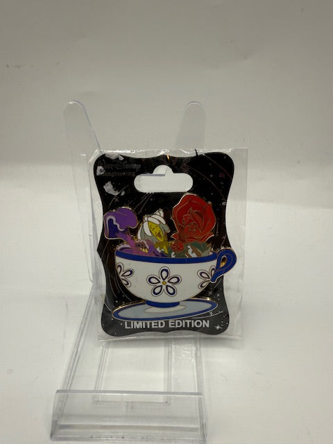 Roses Alice in Wonderland Teacup WDI LE 250 Disney Pin