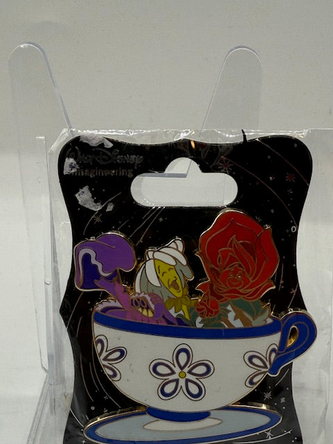 Roses Alice in Wonderland Teacup WDI LE 250 Disney Pin