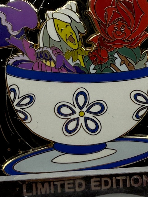 Roses Alice in Wonderland Teacup WDI LE 250 Disney Pin