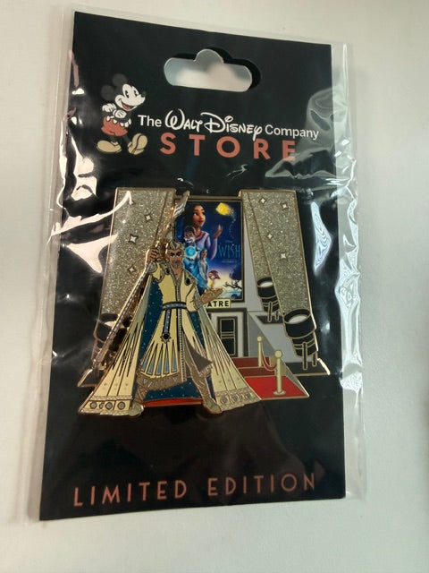 Wish D23 Movie Villain  LE 400 Disney Pin