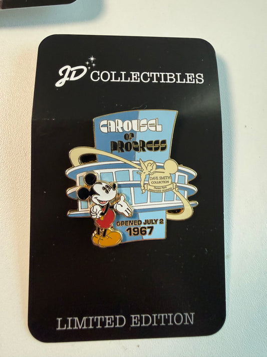 Carousel of Progress Opening LE Disney Pin