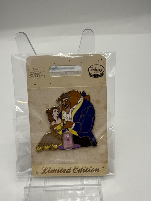 Beauty and the Beast Disney Store UK Rose LE 800 Disney Pin
