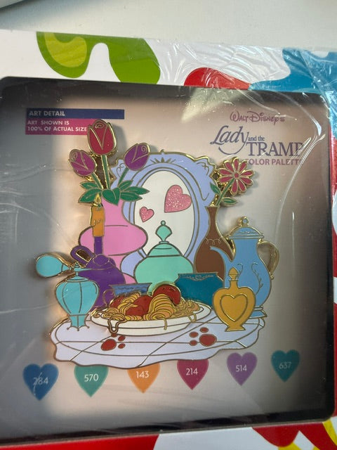 Color Palette Series Lady WDI LE 300 Disney Pin