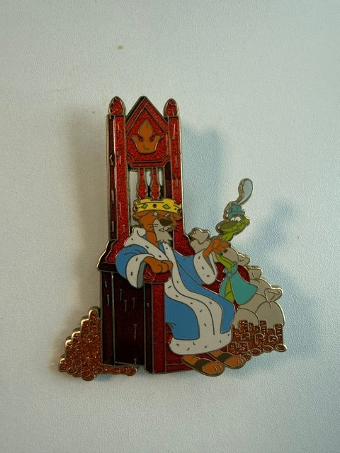 Prince John Shopping LE 200 Throne Disney Pin