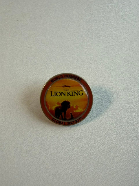 Lion King Global Security Disney Pin