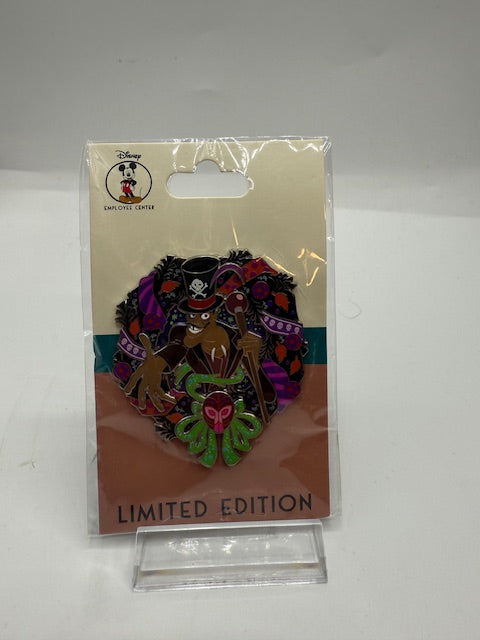 Dr Facilier DEC Wreath LE 400 Disney Pin