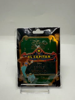 Little Mermaid Marquee Live Action LE 400 Disney Pin