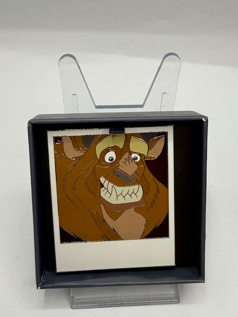 Beast Say Cheese WDI LE 300 Disney Pin