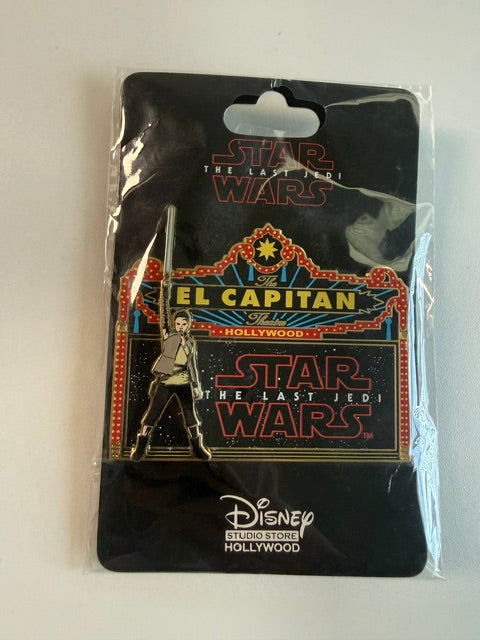 Starwars Marquee Last Jedi DSSH LE Disney Pin