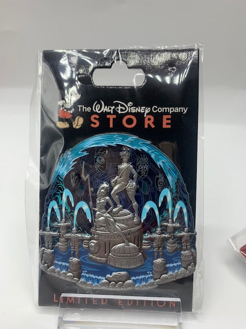 Atlantis  DEC Fountain LE 300 Disney Pin