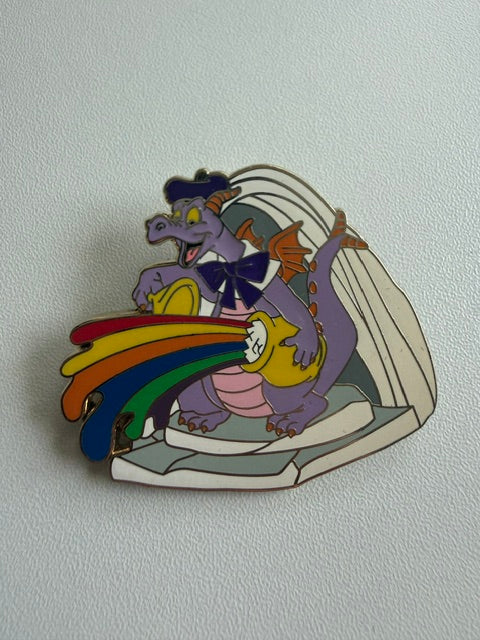 Figment Revel Conceal LR WDW Rainbow Disney Pin