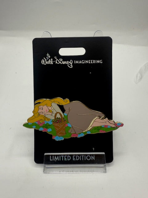 Aurora Briar Rose Flower Girl WDI LE 400 Disney Pin