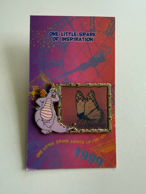 Figment Revel Conceal LR WDW Butterfly Disney Pin