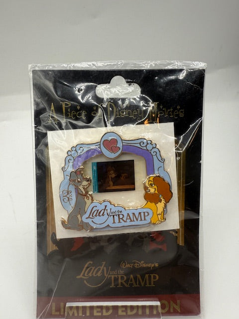 Lady And the Tramp PODM DLR LE Disney Pin Movie Scene