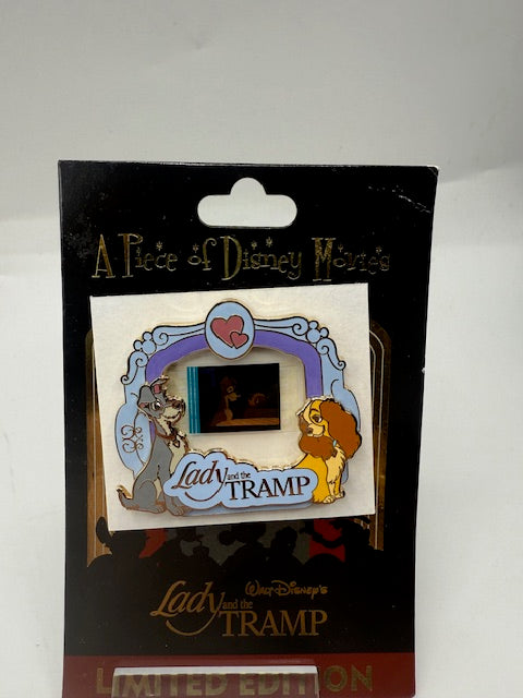 Lady And the Tramp PODM DLR LE Disney Pin Movie Scene