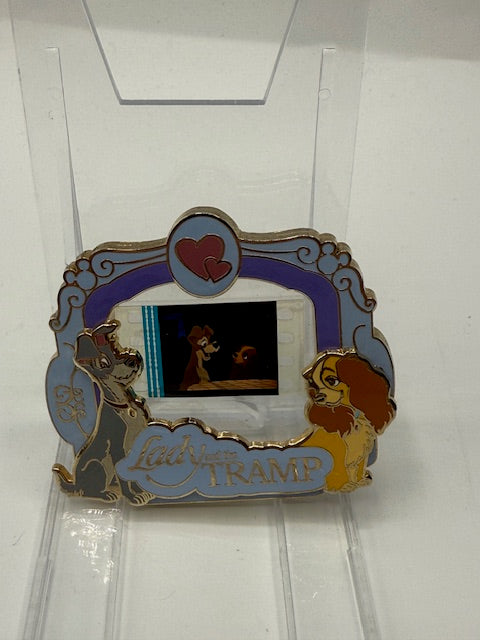 Lady And the Tramp PODM DLR LE Disney Pin Movie Scene