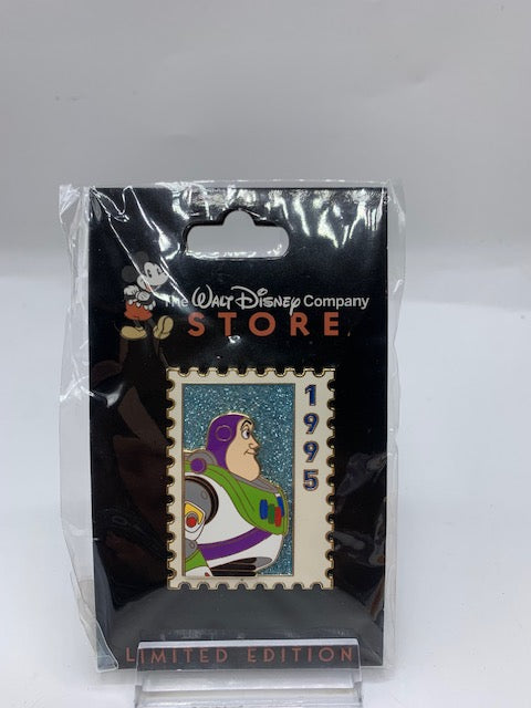 Buzz  Pixar Stamp DEC LE 250 Disney Pin