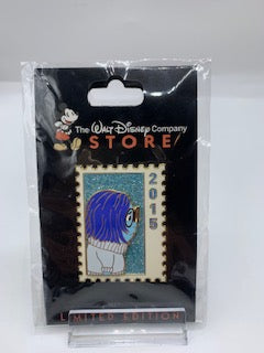 Sadness DEC Stamp LE 250 Disney Pin