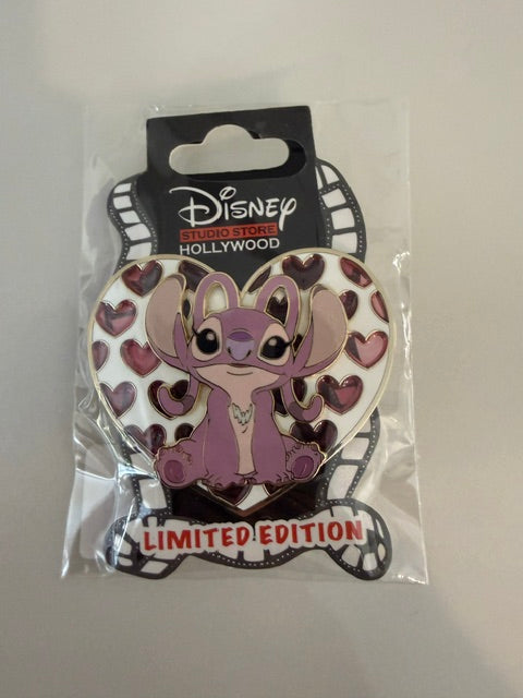Angel Stained Glass Heart LE 400 Disney Pin