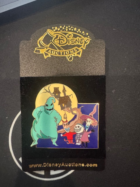 oogie Lock Shock Barrel Auctions LE 500 Disney Pin