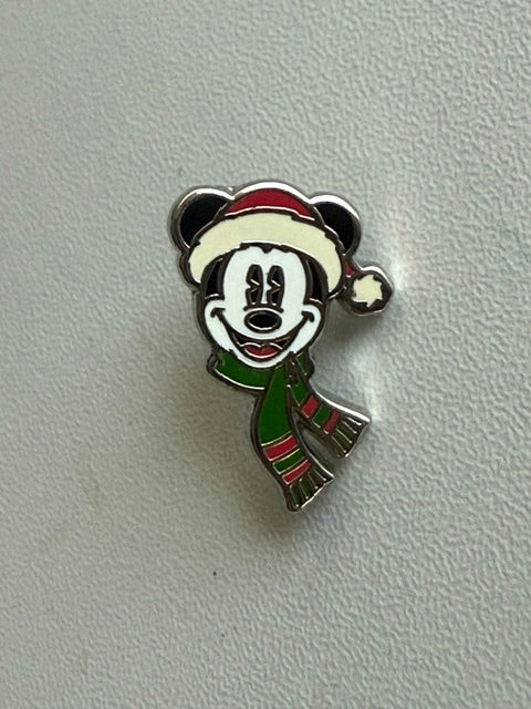 Tiny Kingdom Santa Mickey LR Disney Pin