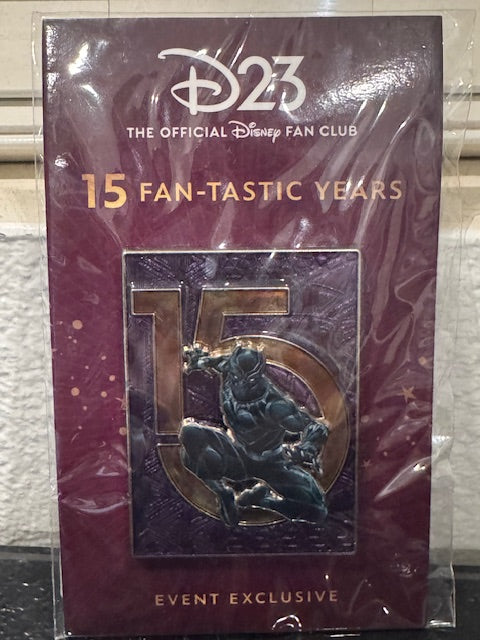 Black Panther DEC 15th LE 300 Disney Pin