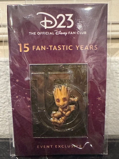 Groot DEC 15th LE 300 Disney Pin
