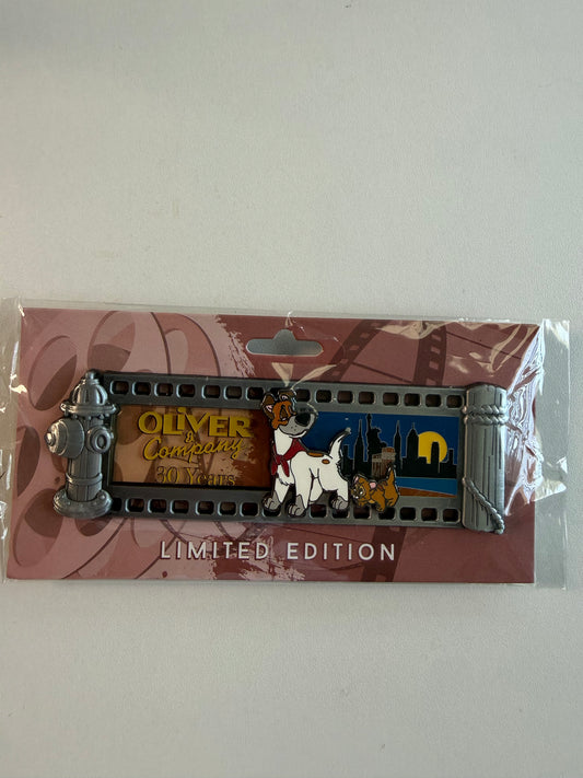 Oliver Film Strip WDI LE 250 Disney Pin