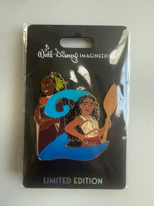 Moana 2 Movie Continues WDI LE 300 Disney Pin