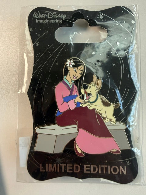 Mulan Little Brother WDI LE 250 Disney Pin