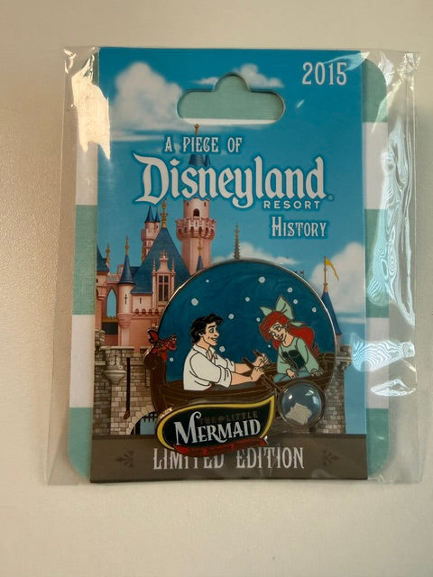 Little Mermaid Piece History LE Disney Pin