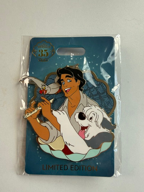 Max Eric WDI Little Mermaid 35th LE 400 Disney Pin