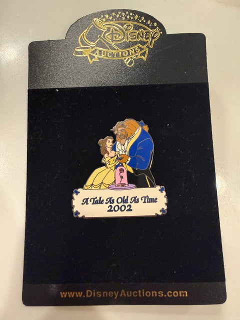Beauty Beast Auctions Tale Old Times 2002 Disney Pin