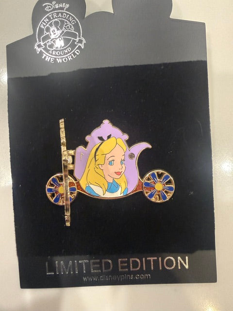 Alice Shopping Carriage LE 100 Disney Pin