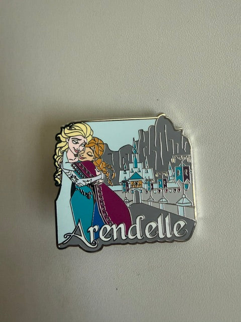 Arendelle 1100 Frozen Anna Elsa Disney Pin