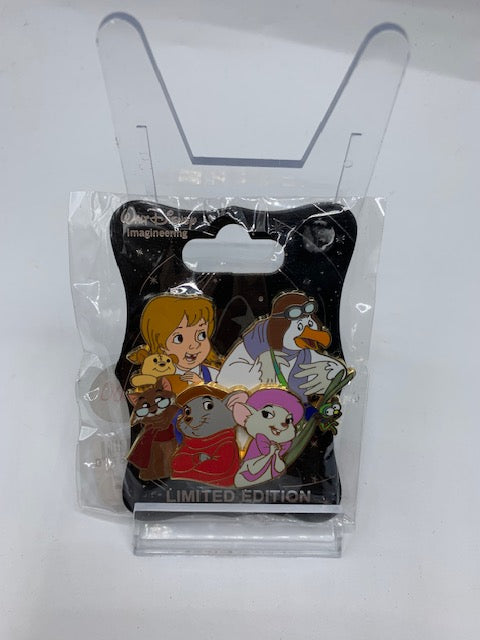 Rescuers Cluster WDI LE 250 Disney Pin